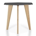 thumbnail image 3 of Furniture of America Bok Moderne Chic Table d'Appoint à Plateau en Métal Gris, 3 of 7