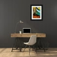 thumbnail image 3 of Hason, Eli 11x14 Black Ornate Wood Framed with Double Matting Museum Art Print Titled - Boat   Ll, 3 of 4