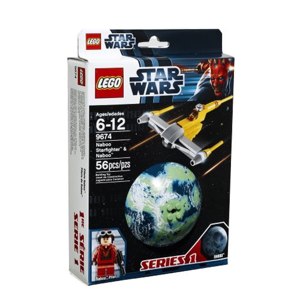 LEGO Star Wars Naboo Starfighter y Naboo 9674 | Walmart en línea
