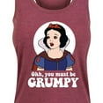 thumbnail image 3 of Disney Princess - You Must Be Grumpy - Women's Racerback Tank Top, 3 of 5