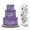 White, variant on Kiplyki NEW DIY Birthday Cake Spray Mold Decorating Print Sugar Sieve Sugar Craft Model
