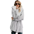 thumbnail image 1 of Chamarra Sudadera Mujer Afelpada Larga Moda Casual 202308 M, 1 of 7