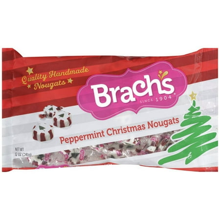 Brach's Peppermint Christmas Nougats, 12 Oz.