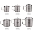 thumbnail image 4 of Aomiun Ultralight Titanium Cup Outdoor Portable Camping Picnic Water Cup, 4 of 8