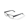 thumbnail image 3 of Oscar Men's Square Eyeglasses, OSM823, Matte Gunmetal, 52-19-140, with Case, 3 of 14
