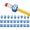 Dark Blue, variant on Numbered Pencil Toppers, Reusable Classroom Pencil Number Labels, Silicone Pencils Tracking Markers for Teacher, Students, Supply Stations and School Organization (Dark Blue, 1-30 Set)