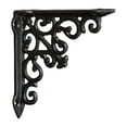 thumbnail image 3 of Shelf Bracket Wall Mount Corner Brace Vintage Style Iron for Home Kitchen Living Room Floating Shelves, 3 of 9