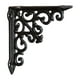 thumbnail image 3 of Soporte decorativo para estante, soporte de estantería de metal estilo vintage para montaje en pared, ideal para garaje, cocina y hogar. S, 3 of 8