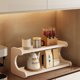 thumbnail image 5 of Estante organizador de madera de 3 niveles para exhibir tazas de café, estante de almacenamiento multifuncional para cocina, oficina, baño, organizador de tazas, maquillaje, artículos de tocador, fác, 5 of 6