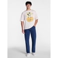 thumbnail image 2 of Mickey Mouse Pumpkin Men's and Big Men's Halloween Graphic Tee, Sizes XS-5XL, 2 of 5