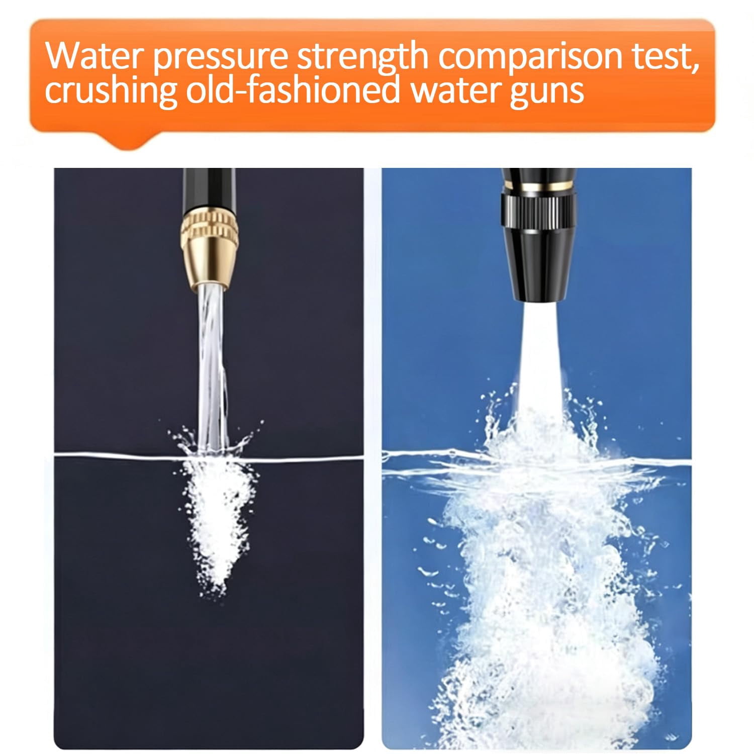 High-Pressure Car Wash Water Gun, Adjustable Spray Patterns for Watering Plants and Vegetables, and Car Washing