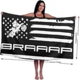 thumbnail image 2 of Braaap Motocross Dirt Bike American Flag Beach Towel Quick Dry Shower Swim Adults Bath Towels Hotel, Gym and Spa Multipurpose Towels 32x52 Inch, 2 of 13