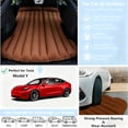 thumbnail image 4 of 6.4ft foldable inflatable mattress fits Tesla SUVs, trucks and RVs. Ergonomic design, great for travel and camping., 4 of 11