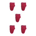 thumbnail image 1 of Decodeary Waterproof Latex Shoe Covers Reusable Non Slide Rain Cover Cycling Sports Protector Outdoor Soft Sole Boot Kids Red L 5Set, 1 of 6