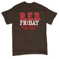 thumbnail image 5 of RED Friday Until They All Come Home T-shirt Remember Everyone Deployed US Military Day American Patriot Men's Tee, 5 of 7