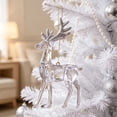 thumbnail image 6 of Christmas Decoration Crystal Ornaments,Hanging Acrylic Christmas Reindeer Shaped Ornaments for Christmas Tree Winter New Year Fireplace Party Holiday Decoration, 6 of 7
