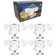 National Lampoon's Christmas Vacation Griswold Moose Mug 8oz Glass Set Of 4
