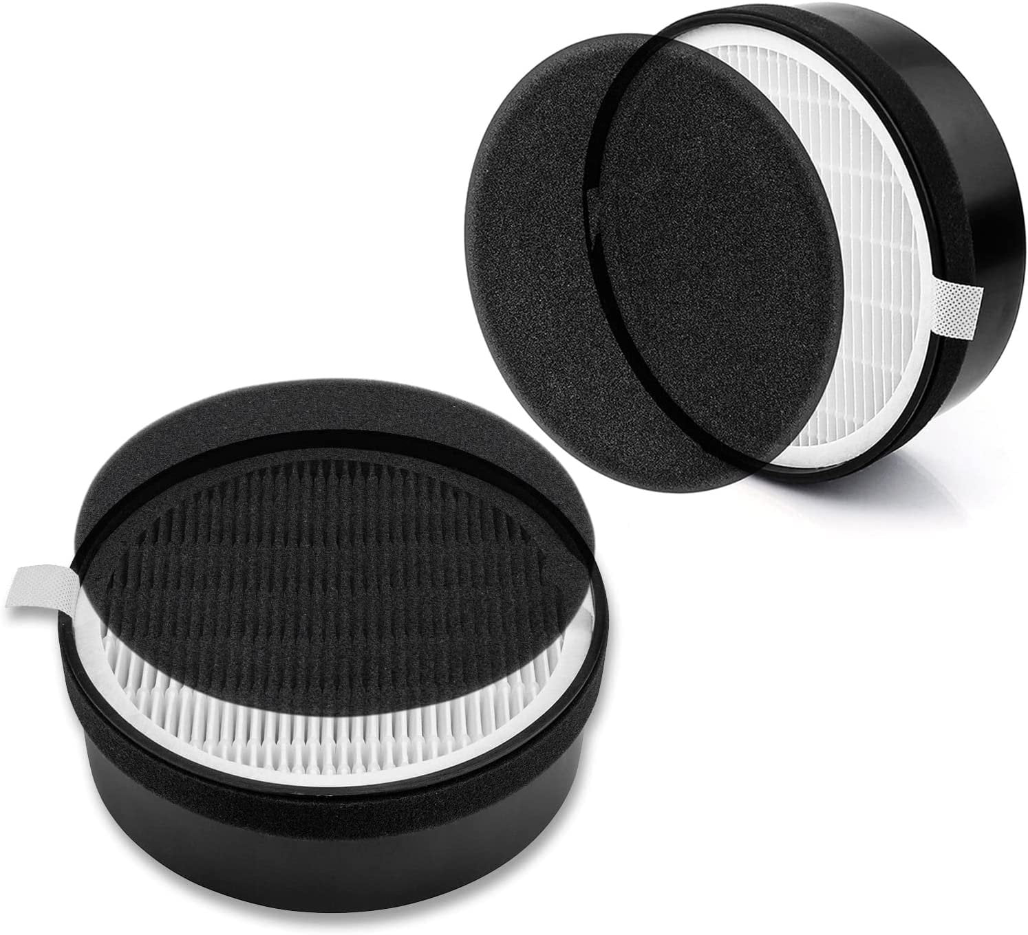 2 Pack PrimaPure H13 3 in 1 True HEPA Filter System Replacement for LV-H132, LV-H132-RF Air Purifier