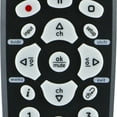 GE Universal Remote Control, 3 Device, Compact Design, Black, 24991