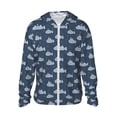 thumbnail image 1 of KLL sous-Marin avec Imprimé Périscope Hommes Femmes UPF 50+ Protection Solaire Veste à Capuche Manches Longues Pêche Randonnée Performance Chemise-Grand, 1 of 7