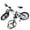 White, variant on Innovative Finger Bike Key Holder Stylish and Practical Keychain for Cyclists Simple Phone Anti-lost Lanyard Ornaments