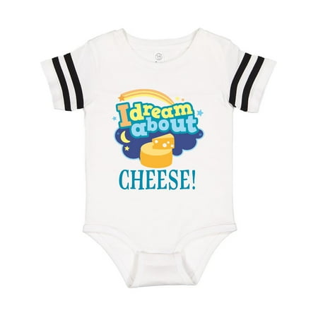 

Inktastic Dream About Cheese Gift Baby Boy or Baby Girl Bodysuit