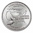 thumbnail image 3 of 2002-P Louisiana Statehood Quarter 40-Coin Roll BU, 3 of 3