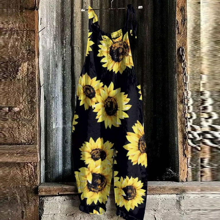 Jumpsuit sunflower clearance