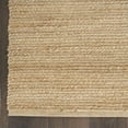 thumbnail image 6 of Nourison Natural Jute Solid Natural 2'3" x 8' Area Rug (2x8), 6 of 9