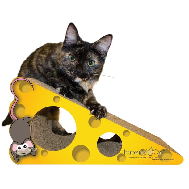 Imperial Cat Scratch 'n Shapes Small Cheese Cat Scratcher