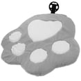 thumbnail image 4 of Car Seat Cushion Cat Paw Shape For Car Owners 48.00X45.00X1.50CM Grey Anti-freeze 1Pcs, 4 of 5