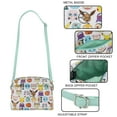 thumbnail image 4 of Pokemon First Generation Faces Women's White Crossbody Handbag, 4 of 7