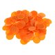thumbnail image 1 of Juego de 100 fichas de póquer para juego de casino, fichas de borde cóncavo, naranja Sunnimix fichas de bingo, 1 of 8
