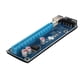 thumbnail image 4 of PCIE 1X To PCI-E 16X Graphics Card, PCIE Extender Card Cable Length 60cm USB3.0 Blue FP Solid Capacitors Stable Safe For Computer ANGGREK Otros, 4 of 8