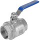 thumbnail image 1 of Ball Valve 1-1/2" Dn40 1000 Wog Female Thread 304 With Handle(2pc), 1 of 5