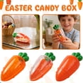 thumbnail image 6 of 10-Piece Carrot-Shaped Plastic Candy Box Set, Candy Storage Containers, Ideal for Wedding Party Favors, Translucent Yellow B., 6 of 6