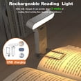 thumbnail image 5 of Book Light, Rechargeable Clip On Reading Light with 5 Colors & Timer, Dimmable LED Book Night Light for Reading in Bed at Night, Portable Samll Book Lamp Gifts for Readers Women Men Kids, 5 of 8