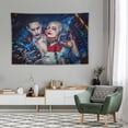 thumbnail image 4 of Harley Quinn Joker Tapestry Luxury Wall Hanging Tapestries Decoration For Living Room Bedroom Dormitory Mural Blanket Wall Art Tapestry, 4 of 8