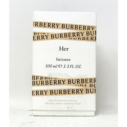 Burberry Her Intense Perfume by Burberry 3.3 oz./ 100 ml. Eau de Parfum Spray