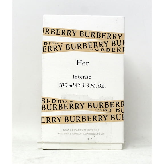 Burberry Her Intense Perfume by Burberry 3.3 oz./ 100 ml. Eau de Parfum Spray