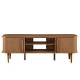 thumbnail image 6 of Modway Contour Rubberwood and MDF Wood TV Stand for TVs up to 60" in Walnut, 6 of 10