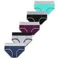 thumbnail image 2 of KaLI_store High Waisted Underwear For Women Comfortable Cotton Underwear for Women, High Waisted Boy Shorts Panties,Womens Boxer Briefs, 2 of 5