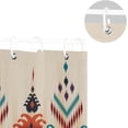thumbnail image 5 of Coolnut Western Desert Pattern Shower Curtain Bathroom Decor Watercolor Shower Curtain Sets Fabric Cloth Bathroom Curtains with Hooks 60x72 Inch, 5 of 6