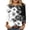 Multicolor#tops for women 2026#22, variant on DDAPJ pyju Boho Floral Tops for Women 2026 Trendy 3/4 Sleeve Dressy Casual Shirts Loose Fit Work Blouses Graphic Tees Comfy Summer Beach Outfits Dark Pink S