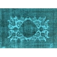 thumbnail image 1 of Ahgly Company Indoor Rectangle Oriental Light Blue Industrial Area Rugs, 8' x 12', 1 of 4