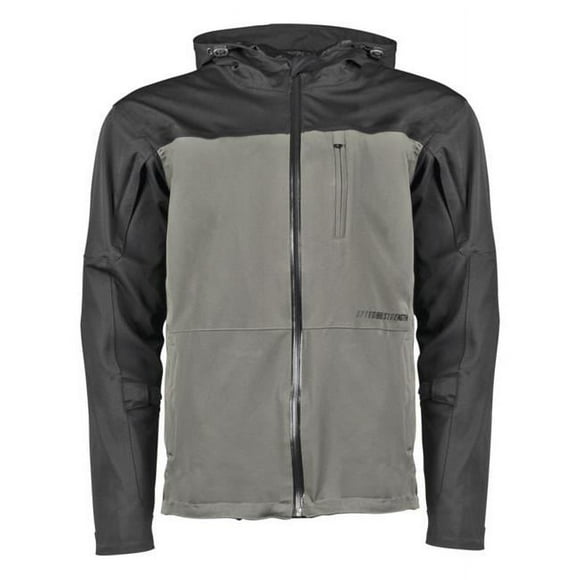 Speed & Strength 889501 Mens Fame & Fortune Textile Jacket, Black & Olive - Medium