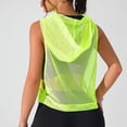 thumbnail image 6 of Craaazy Women's Fashion Casual Solid Color Sporty Loose Sleeveless Hooded Tops with Pockets Loose Fit Workout Athletic Cover Up Gifts, 6 of 8