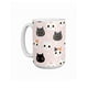 thumbnail image 1 of Taza de cerámica 445 ml diseño cute de gatos, 1 of 6