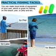 thumbnail image 7 of FUSIGO Pompano Rigs Floats Beads Kit,Foam Snell Fishing Floats Bobbers for Surf Fishing Live Bait Walleye Rig Making Accessories Bullet Cylinder Float for Trout Catfish, 7 of 7