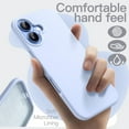 thumbnail image 2 of JETech Liquid Silicone Case for iPhone 17 6.3-Inch, Silky Soft Touch Full-Body Protection (Blue), 2 of 6
